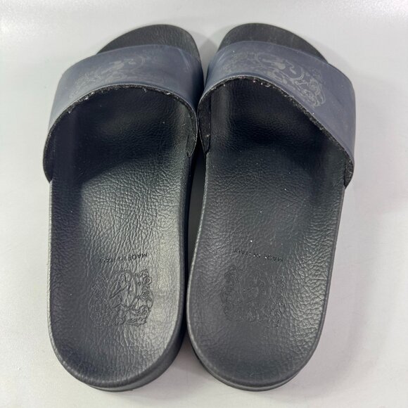 Bruno Magli Martino Mens Black Slip On Slides Sandals Shoes, Size 42 main image 5